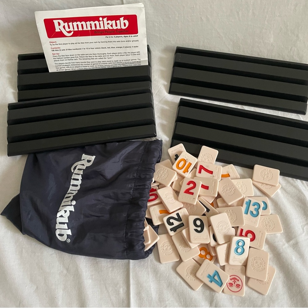 EUC Rummikub Game